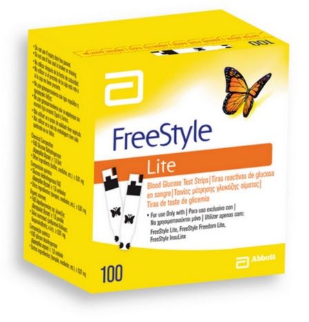 STRIPS TEST BLOOD GLUCOSE FREESTYLE LITE