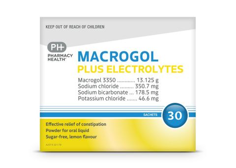 MACROGOL LEMON PLUS ELECTROLYTES