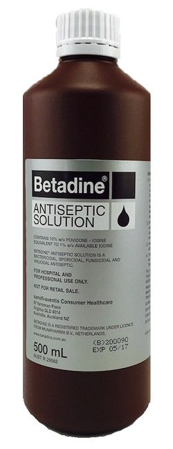 Betadine antiseptic on sale