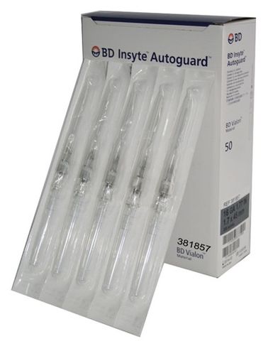 CANNULA INSYTE AUTOGUARD IV 16Gx1 49/64