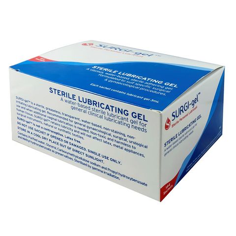 LUBRICATING GEL SURGI-GEL STERILE 3G
