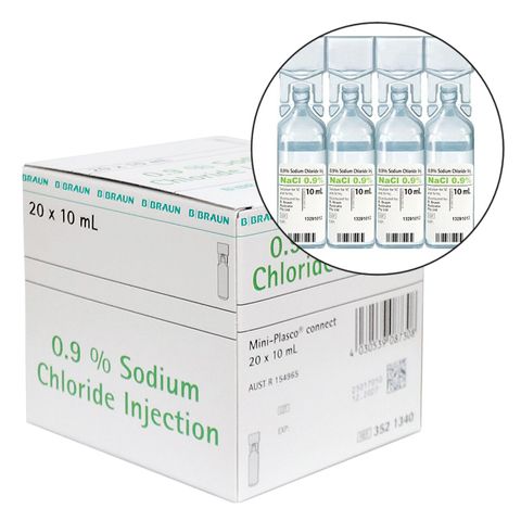 INJECTION SODIUM CHLORIDE 0.9% 10ML