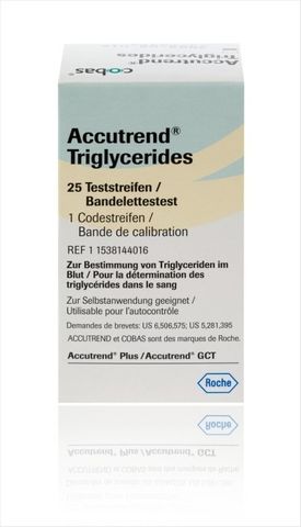 STRIPS ACCUTREND® TRIGLYCERIDE