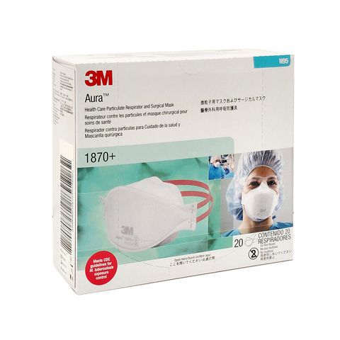 3M N95 RESPIRATOR + SURG. MASK