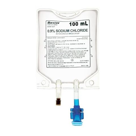 IV SOLUTION SODIUM CHLORIDE 0.9% 100ML