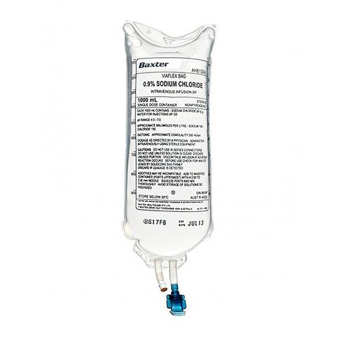 IV SOLUTION SODIUM CHLORIDE 0.9% 1000ML