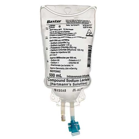 IV SOLUTION HARTMANNS SOLUTION 500ML