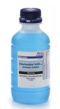 CHLORHEXIDINE 0.05% 500ML BLUE