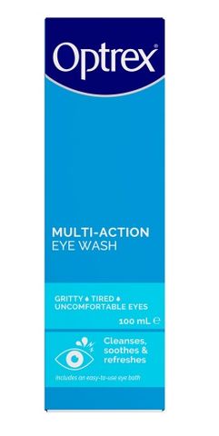 OPTREX MULTI ACTION EYE WASH 100ML