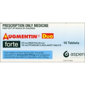 AUGMENTIN DUO TABLETS 875/125MG