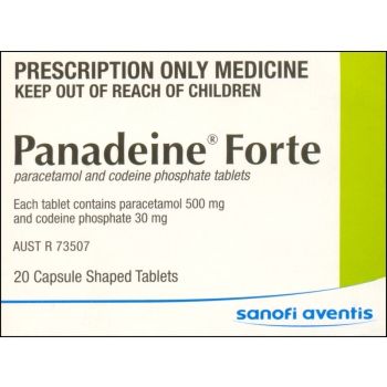 PANADEINE FORTE 500MG/30MG PK20