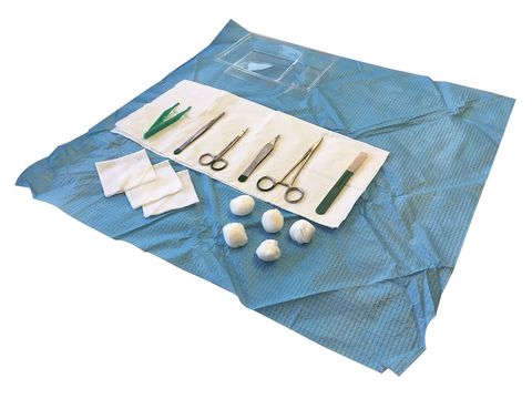 SUTURE PACK STAINLESS STEEL