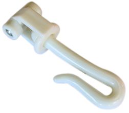 ROLLER HOOKS FOR DISPOSABLE CURTAINS
