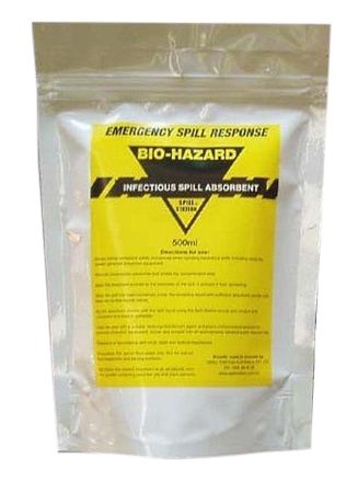 BIOHAZARD ABSORBENT POWDER SACHET 500ML
