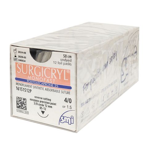 SMI EASYPASS SURGICRYL MONOFAST SUTURES