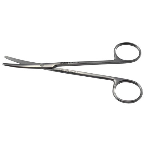 SCISSORS METZENBAUM CU BL/BL 14.5CM