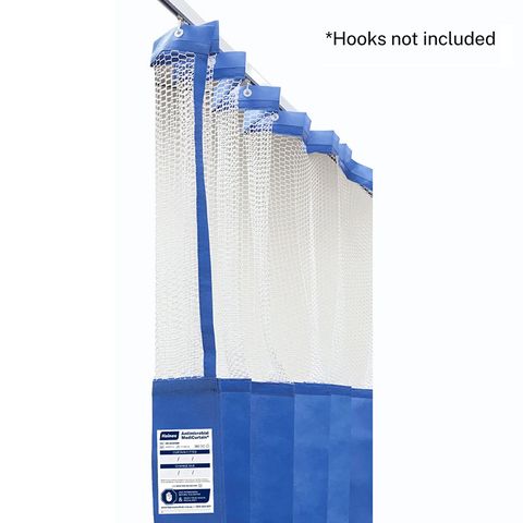 MESH TOP CURTAINS BLUE 4.5M x 2.3M