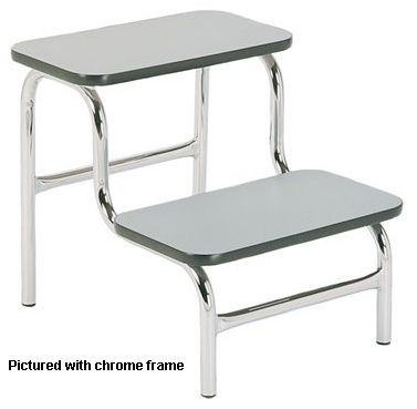 POWDERED DOUBLE STEP UP STOOL