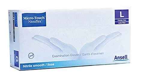 GLOVES NITRA-TEX EXAM NITRILE PF MED