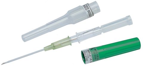 CATHETER IV SURFLO TERUMO 18GX32MM GREEN