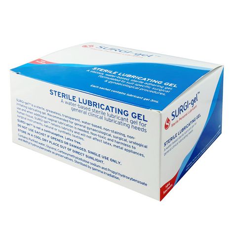 LUBRICATING GEL SURGI-GEL STERILE 3G
