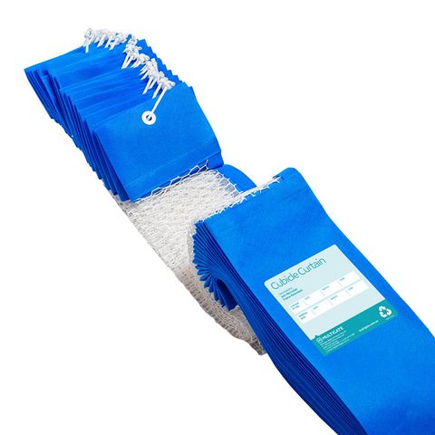 MULTIGATE DISPOSABLE CURTAINS BLUE