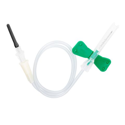 SAFETY BLOOD COLLECTION SET 21G X 3/4 X 12" TUBING