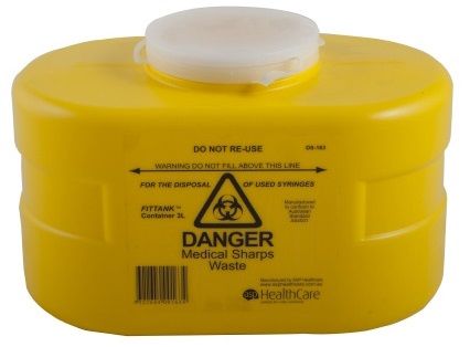 SHARPS CONTAINER SNAPTOP