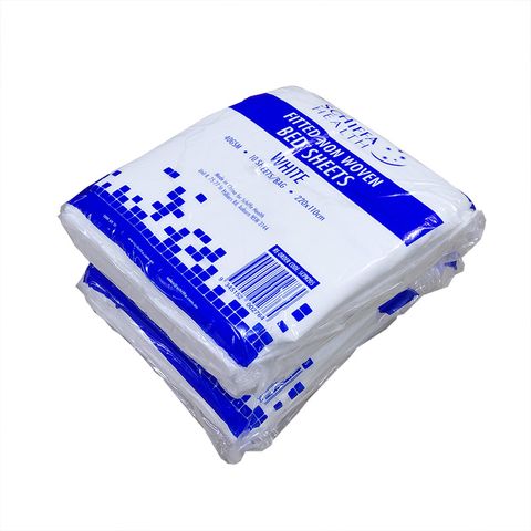 BED SHEET NON WOVEN WHITE