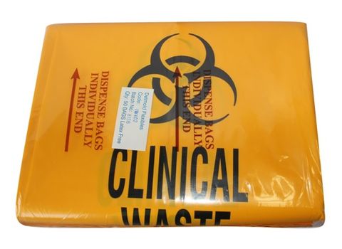 CONTAMINATED WASTE BAG 40L 710x300x280