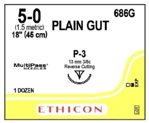 ETHICON CATGUT PLAIN SUTURE