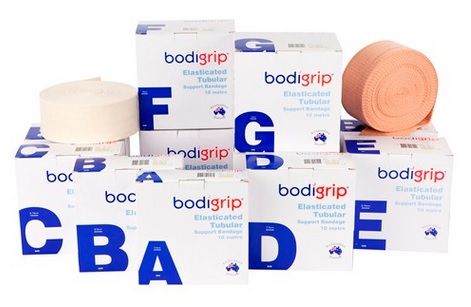 BODIGRIP, TUBULAR SUPPORT BANDAGE, TUBIGRIP