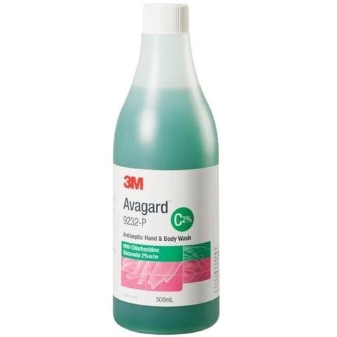 AVAGARD HAND & BODY CHLORHEX 2% P 500ML