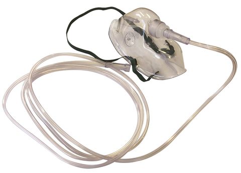 OXYGEN MASK AND TUBE