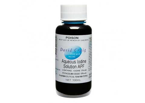 AQUEOUS IODINE 100ML/50MG (S6)