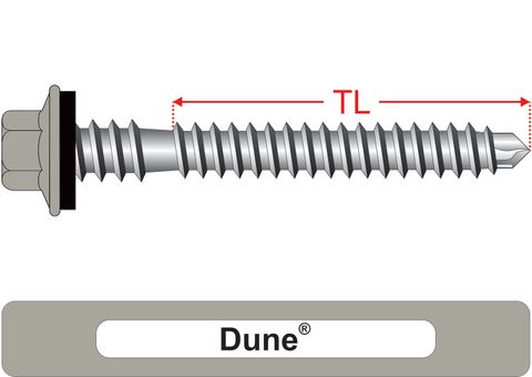 220100.3200 Dune® RoofMates® - Crest-Lok™ Roofing Screws