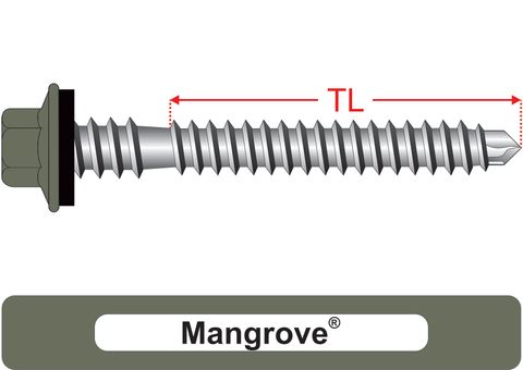 220100.5400 Mangrove® RoofMates® - Crest-Lok™ Roofing Screws