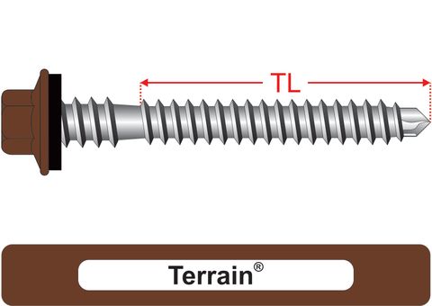 220100.8600 Terrain® RoofMates® - Crest-Lok™ Roofing Screws