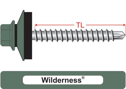 220120.9000 Wilderness® RoofMates® & 25mm Multi Seal, Roofing Screws