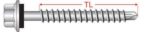 110200 RoofMates® - Hex Seal, Roofing Screws