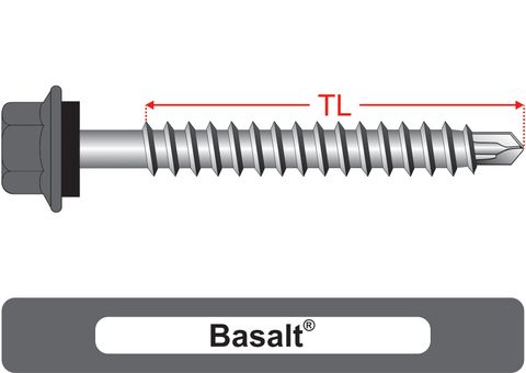 220110.1100 Basalt® RoofMates® - Hex Seal, Roofing Screws