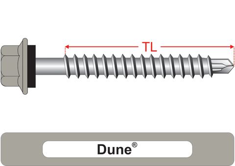 220110.3200 Dune® RoofMates® - Hex Seal, Roofing Screws