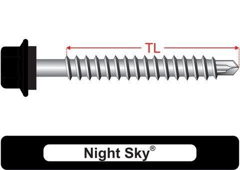 220110.7600 Night Sky® RoofMates® - Hex Seal, Roofing Screws