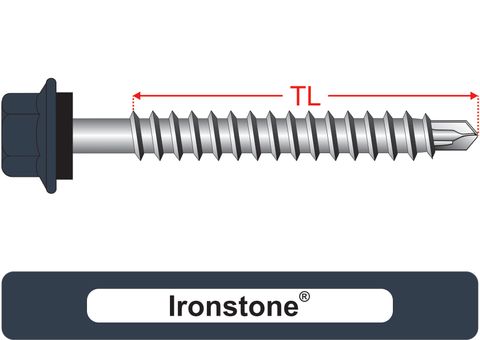 220110.4700 Ironstone® RoofMates® - Hex Seal, Roofing Screws