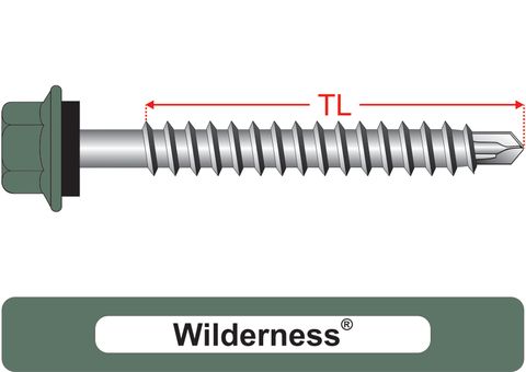 220110.9000 Wilderness® RoofMates® - Hex Seal, Roofing Screws