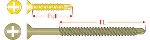 120380 SteelMates® - Countersunk Head