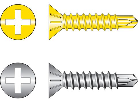 120340 SteelMates® - Countersunk Rib Head