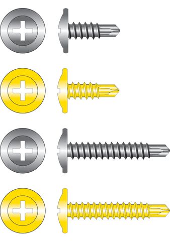 120410 SteelMates® - Large Wafer (Button) Head