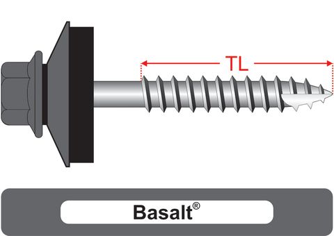 220530.1100 Basalt® TimberMates® - Hex & 25mm Multi-Seal