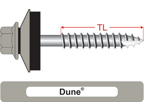 220530.3200 Dune® TimberMates® - Hex & 25mm Multi-Seal